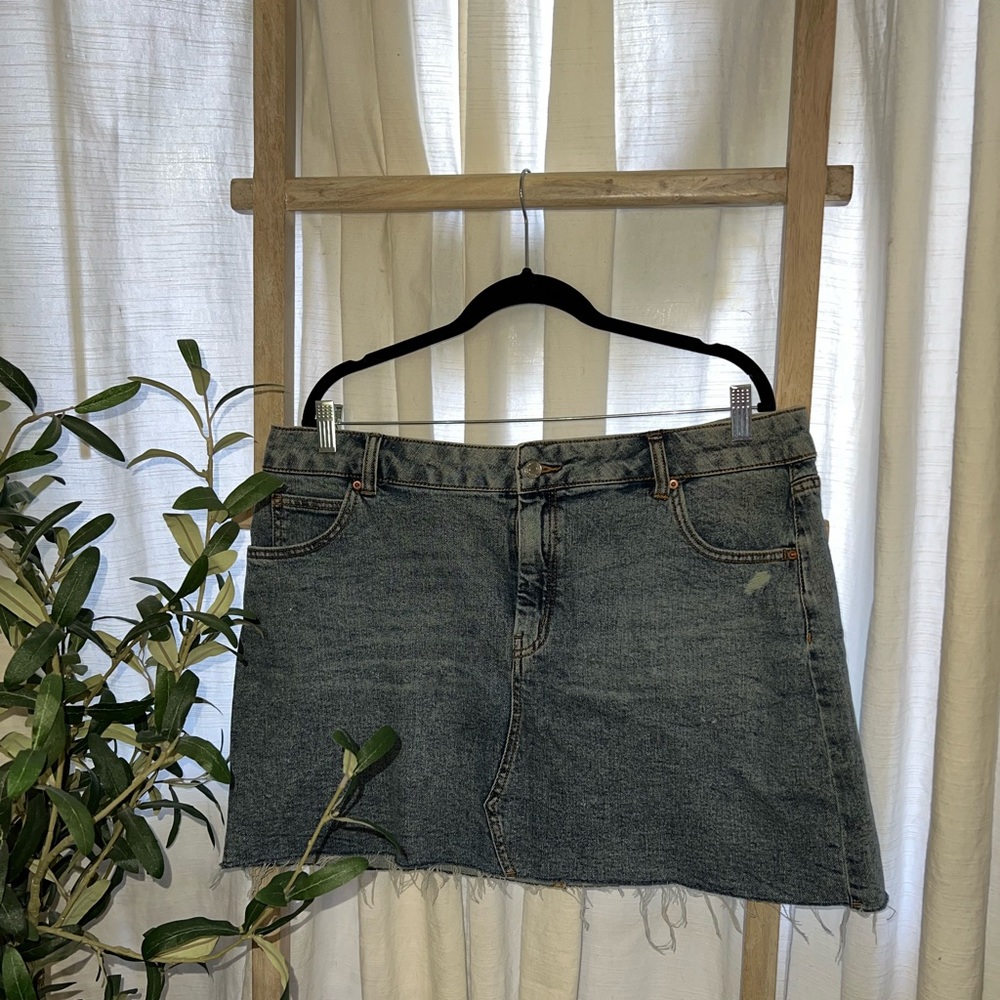 Wild Fable - Jean Skirt - US18